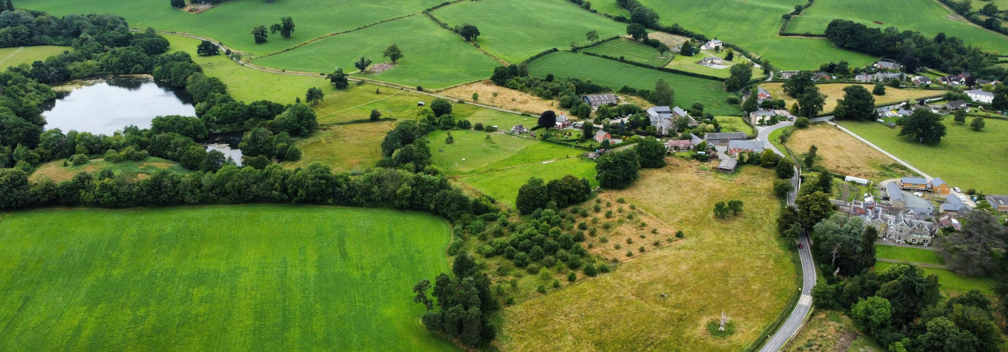 Aerial Photo of Titley